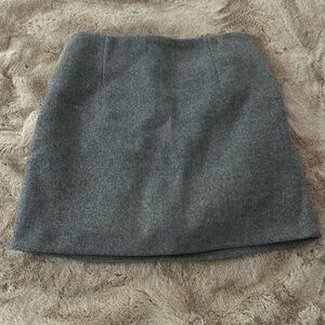 3.3 Field Trip cozy grey mini skirt